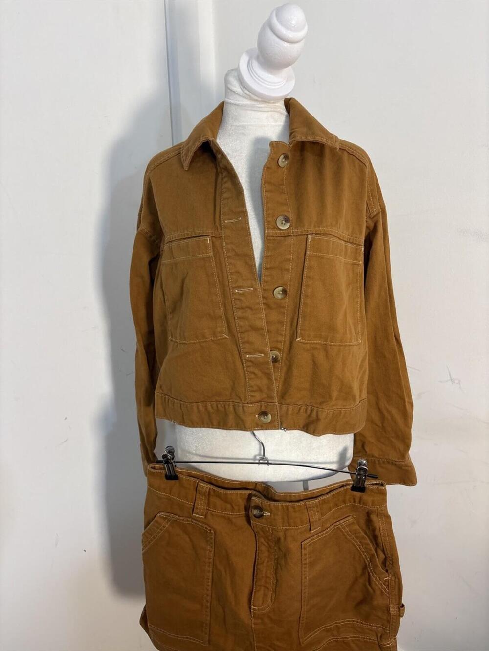Jacket‎ Skirt Set Earthtone Old Navy Small Jacket Sz10 Skirt